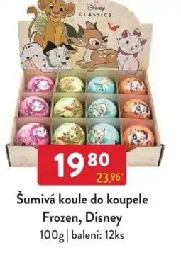 Qanto Šumivá koule do koupele Frozen, Disney nabídka