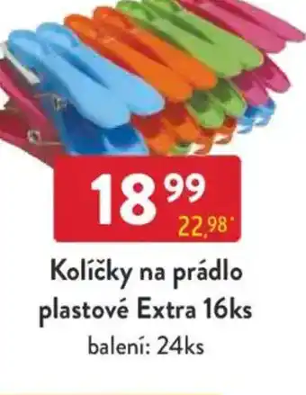 Qanto Kolíčky na prádlo plastové Extra nabídka