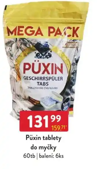 Qanto Püxin tablety do myčky 60tb nabídka