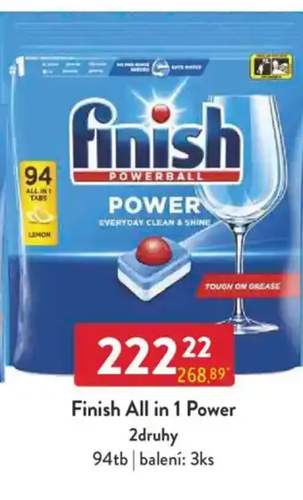 Qanto Finish All in 1 Power 2druhy 94tb nabídka