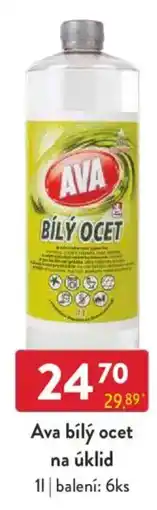 Qanto Ava bílý ocet na úklid nabídka