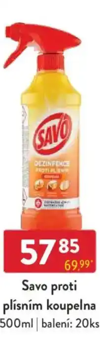 Qanto Savo proti plísním koupelna nabídka