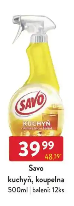 Qanto Savo kuchyň, koupelna nabídka