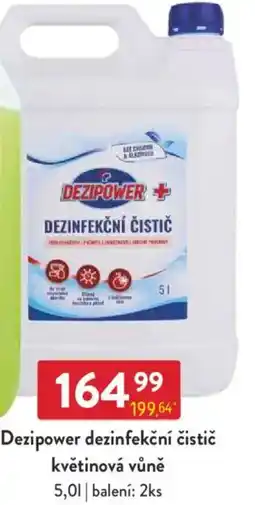 Qanto Dezipower dezinfekční čistič květinová vůně nabídka