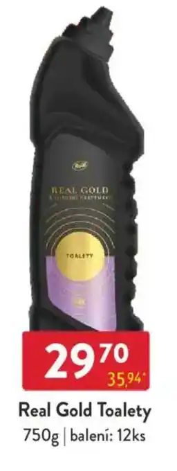 Qanto Real Gold Toalety nabídka