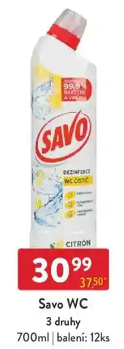Qanto Savo WC 3 druhy nabídka