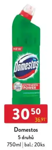 Qanto Domestos 5 druhů nabídka