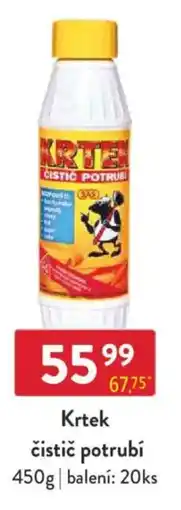 Qanto Krtek čistič potrubí nabídka