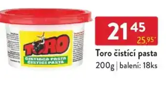 Qanto Toro čistící pasta nabídka