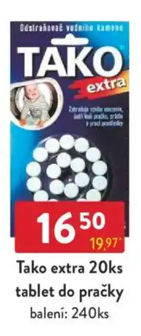 Qanto Tako extra tablet do pračky nabídka