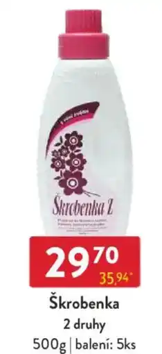 Qanto Škrobenka 2 druhy nabídka