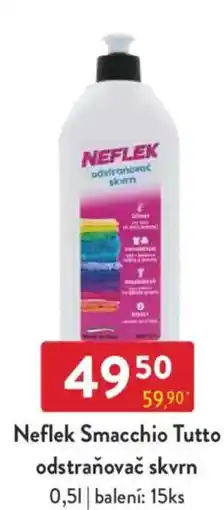 Qanto Neflek Smacchio Tutto odstraňovač skvrn nabídka