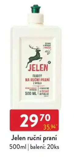 Qanto Jelen ruční praní nabídka