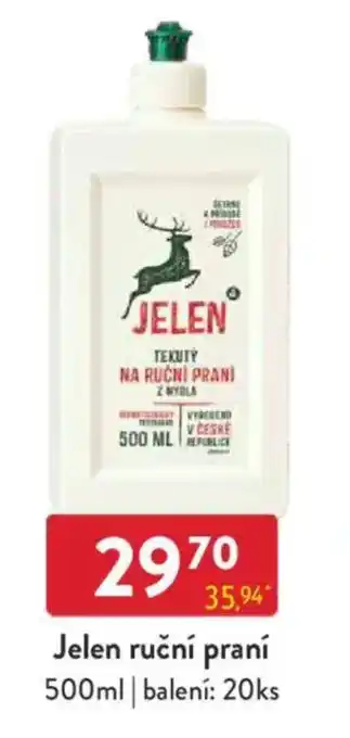 Qanto Jelen ruční praní nabídka