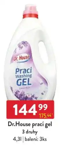 Qanto Dr.House prací gel 3 druhy nabídka