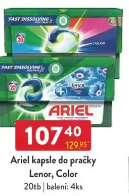 Qanto Ariel kapsle do pračky Lenor, Color 20tb nabídka