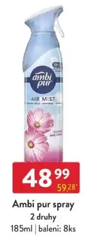 Qanto Ambi pur spray 2 druhy nabídka