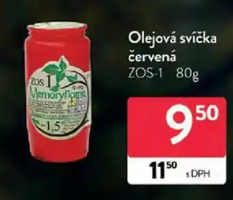 Qanto Olejová svíčka červená nabídka