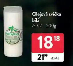 Qanto Olejová svíčka bílá nabídka