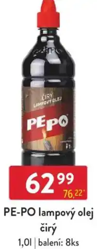 Qanto PE-PO lampový olej čirý nabídka