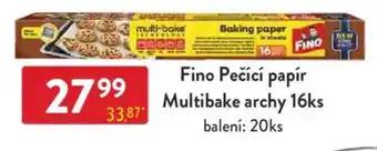 Qanto Fino Pečící papír Multibake archy nabídka