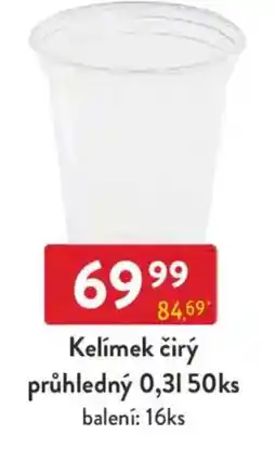 Qanto Kelímek čirý průhledný nabídka