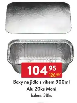Qanto Boxy na jídlo s víkem Alu 20ks Moni nabídka