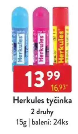 Qanto Herkules tyčinka 2 druhy nabídka