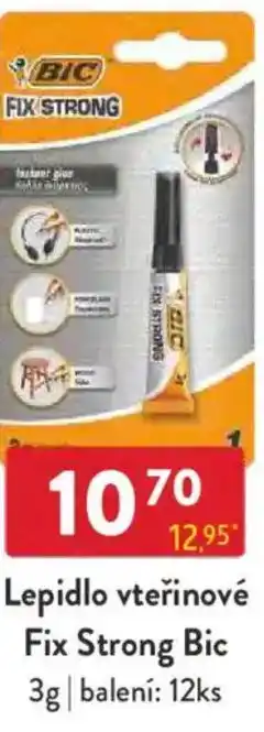Qanto Lepidlo vteřinové Fix Strong Bic nabídka