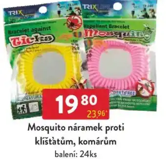 Qanto Mosquito náramek proti klíšťatům, komárům nabídka