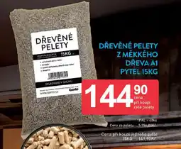 Qanto Dřevěné pelety z měkkého dřeva A1 pytel nabídka