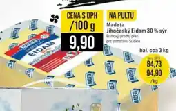 Jip Madeta Jihočeský Eidam 30% sýr nabídka