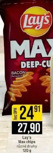 Jip Lay's Max chips nabídka