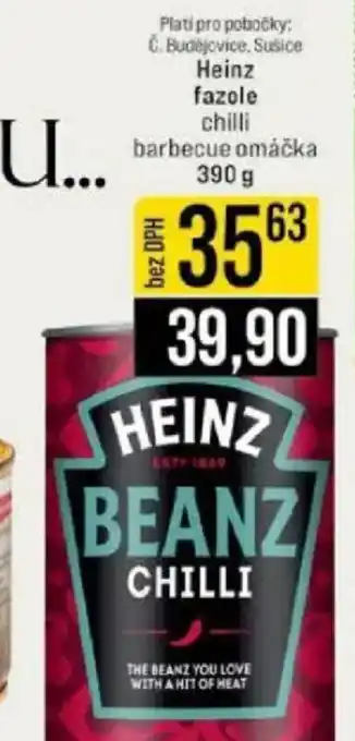Jip Heinz fazole nabídka