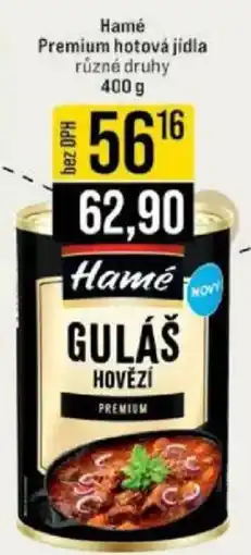 Jip Hamé Premium hotová jídla nabídka