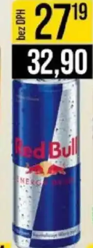 Jip Red Bull energy drink nabídka