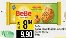 Jip BeBe Dobré ráno Originál sušenky nabídka