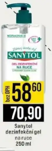 Jip Sanytol dezinfekční gel na ruce nabídka