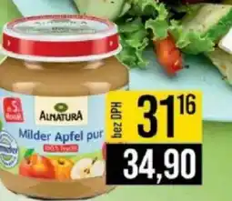 Jip Alnatura dětská výživa 100% ovoce nabídka