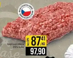 Jip Vepřové mleté 20% tuku nabídka