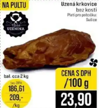 Jip Uzená krkovice bez kosti nabídka