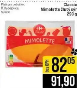 Jip Classic Mimolette žlutý sýr nabídka