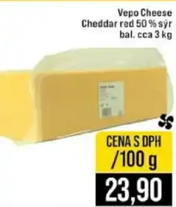 Jip Vepo Cheese Cheddar red 50% sýr nabídka