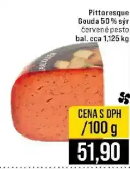 Jip Pittoresque: Gouda 50% sýr červené pesto nabídka