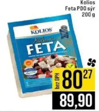 Jip Kolios Feta PDO sýr nabídka