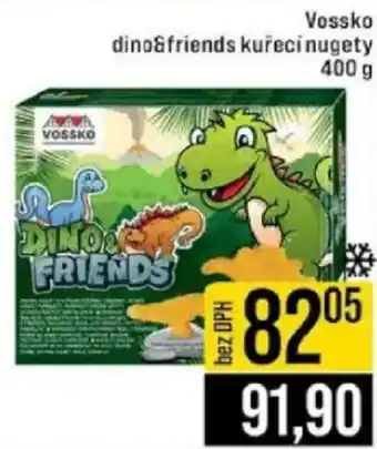 Jip Vossko dino&friends kuřeci nugety nabídka