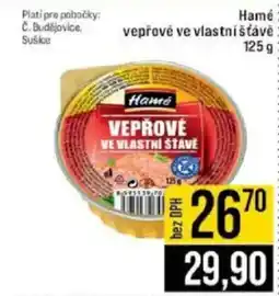 Jip Hamé vepřové ve vlastní šťávě nabídka