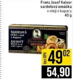 Jip Franz Josef Kaiser sardelová omáčka nabídka