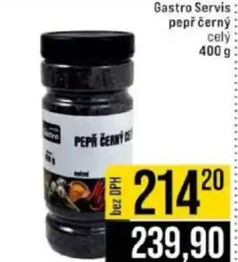 Jip Gastro Servis pepř černý cely nabídka