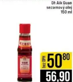 Jip Oh Aik Guan sezamový olej nabídka